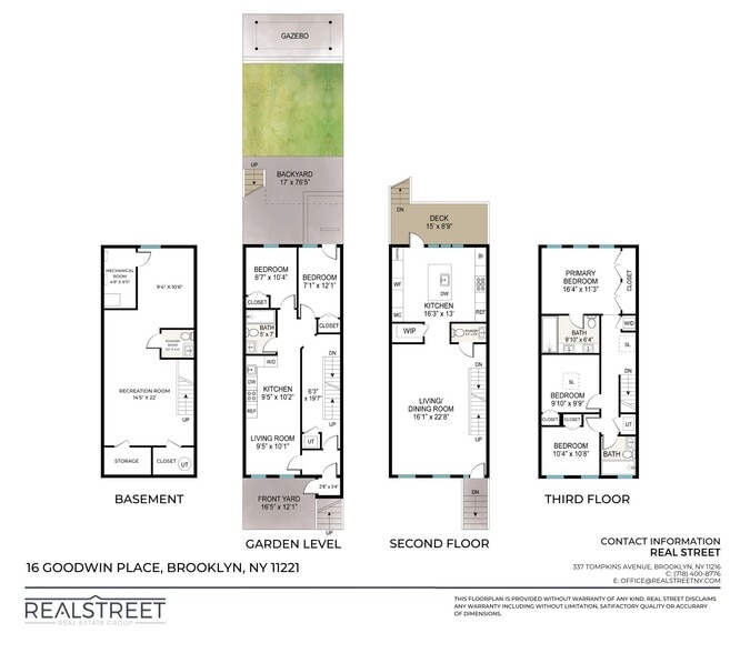 16 Goodwin Pl, Brooklyn, NY à vendre - Plan d’étage – Image 2 sur 26