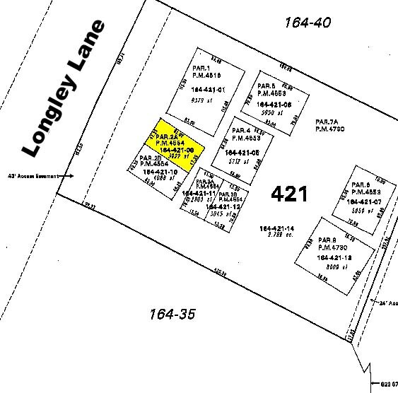5412-5414 Longley Ln, Reno, NV à louer - Plan cadastral – Image 2 sur 4