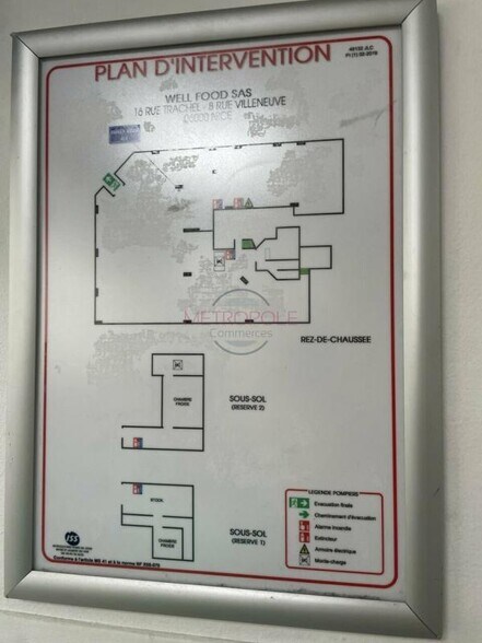 Local commercial dans Nice à vendre - Plan d’étage – Image 2 sur 6