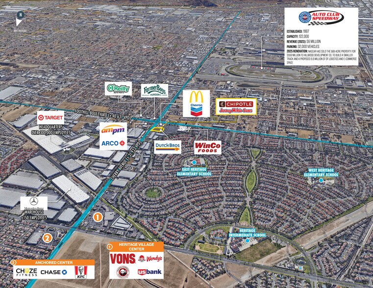 8030 Cherry Ave, Fontana, CA à vendre - Photo de l’immeuble – Image 3 sur 5