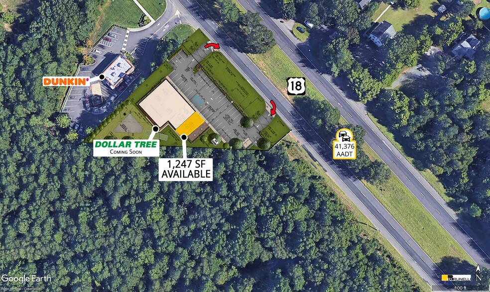 1451 Route 18, Old Bridge, NJ à louer - Photo de l’immeuble – Image 2 sur 6