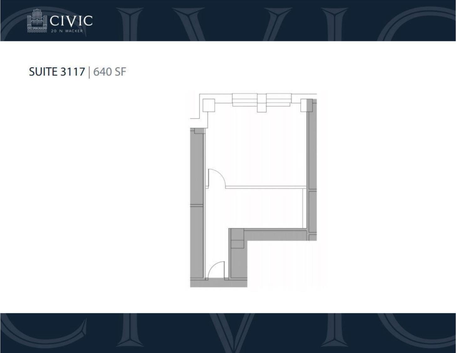 20 N Wacker Dr, Chicago, IL à louer Plan d’étage– Image 1 sur 3