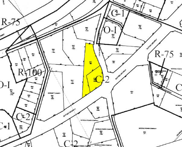 5985 Buford Hwy, Norcross, GA à vendre - Plan cadastral – Image 3 sur 8