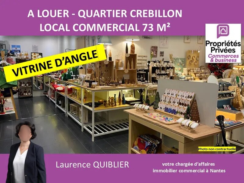 Local commercial dans Nantes à louer Photo de l’immeuble– Image 1 sur 9