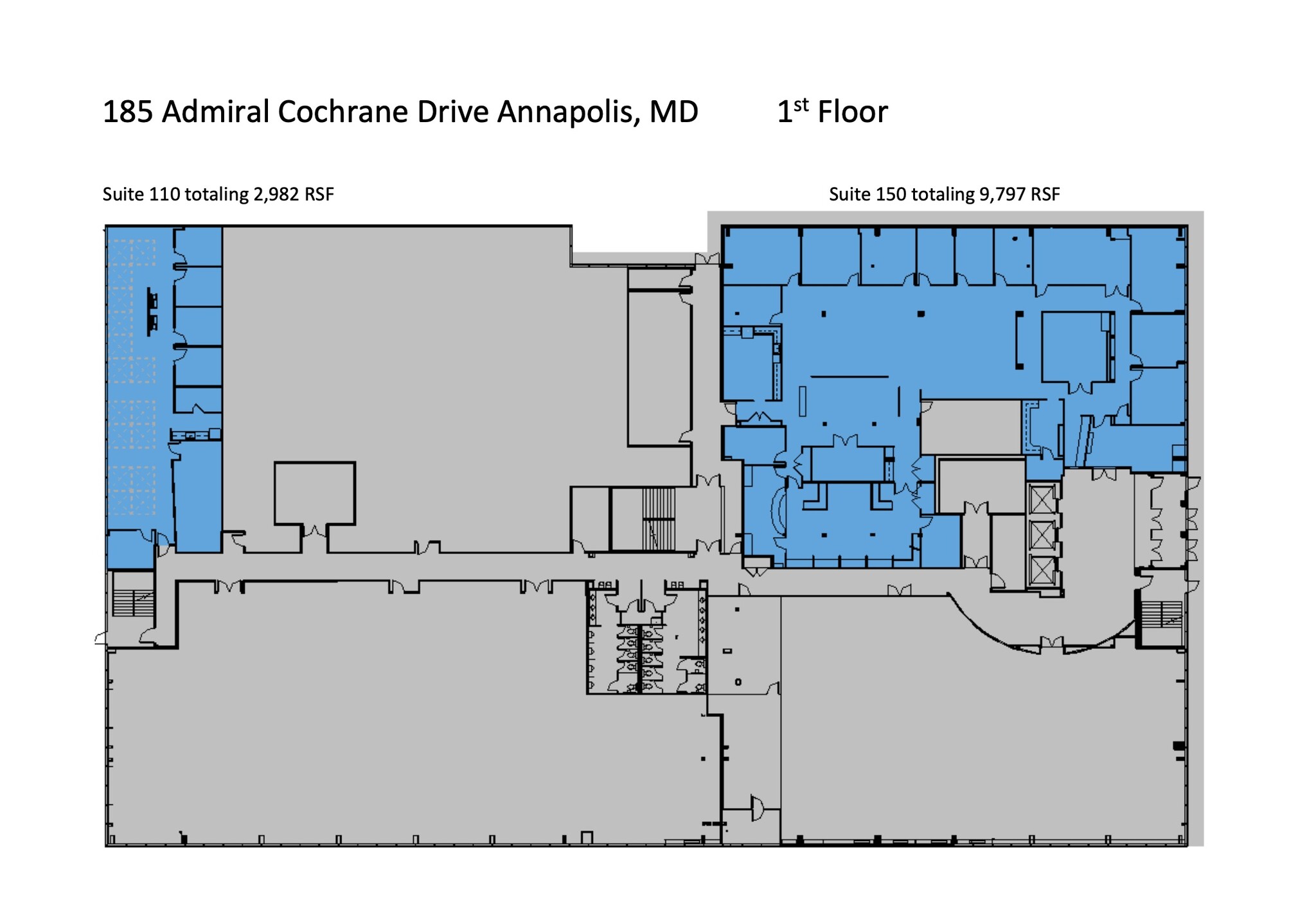 185 Admiral Cochrane Dr, Annapolis, MD à louer Photo de l’immeuble– Image 1 sur 1