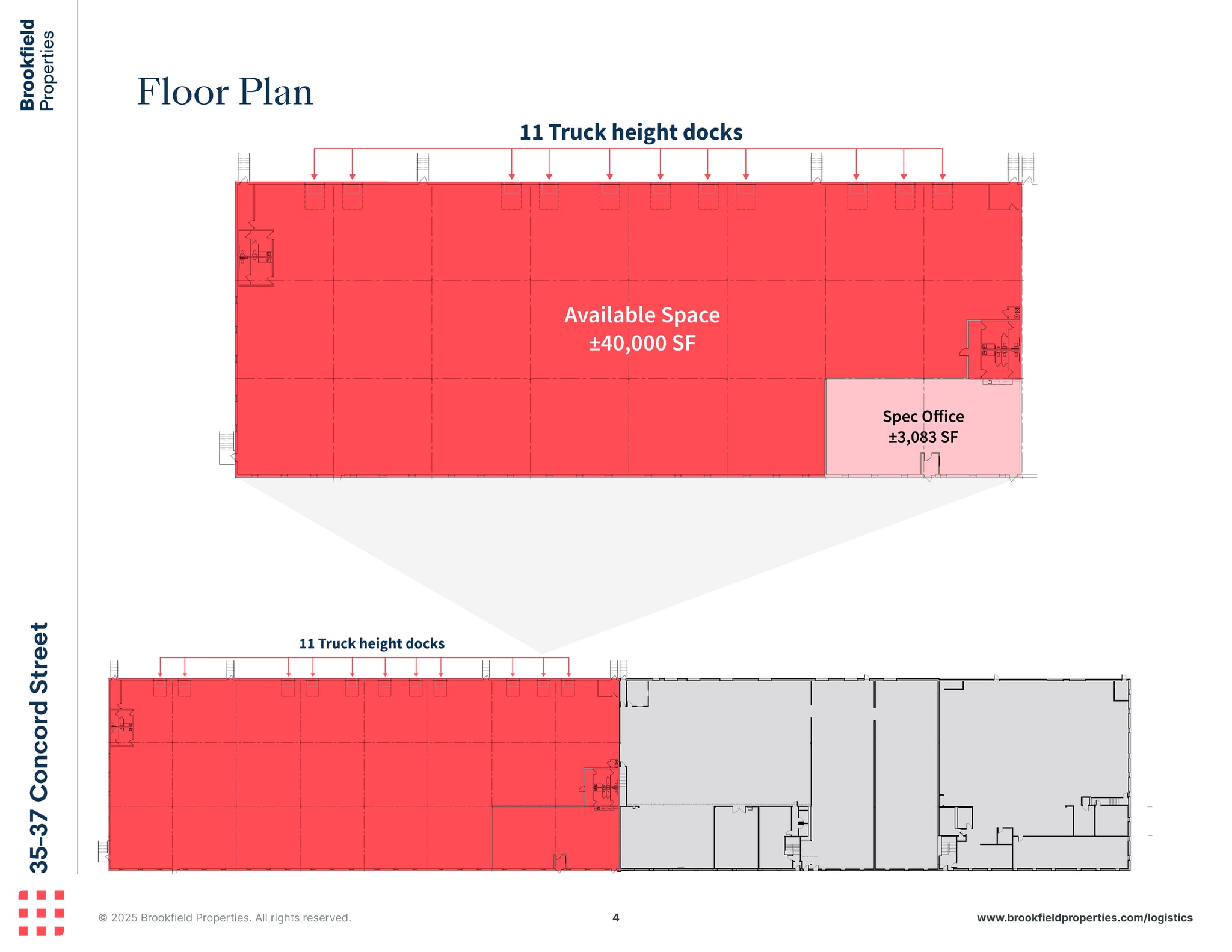35-37 Concord St, North Reading, MA à louer Plan d’étage– Image 1 sur 1
