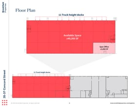 35-37 Concord St, North Reading, MA à louer Plan d’étage– Image 1 sur 1