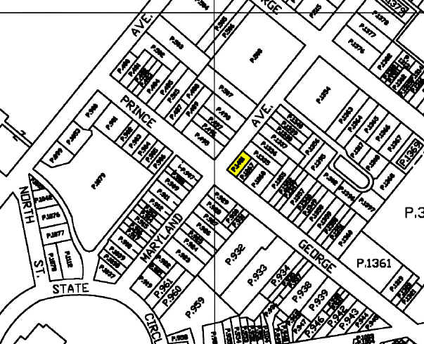 222 Prince George St, Annapolis, MD à louer - Plan cadastral – Image 2 sur 7