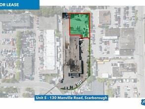 130 Manville Rd, Toronto, ON à louer Plan de site– Image 1 sur 1