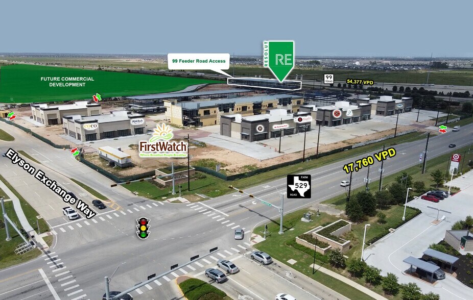 7070 Elyson Exchange Way, Cypress, TX à louer - Photo de l’immeuble – Image 1 sur 6