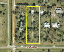 11980 Midway Road, Fort Pierce, FL - Vue aérienne vue de carte