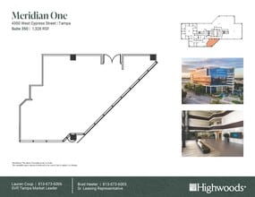 4350 W Cypress St, Tampa, FL à louer Plan d’étage– Image 1 sur 1