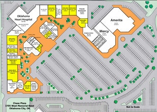 3705 W Memorial Rd, Oklahoma City, OK à louer Plan de site– Image 2 sur 2