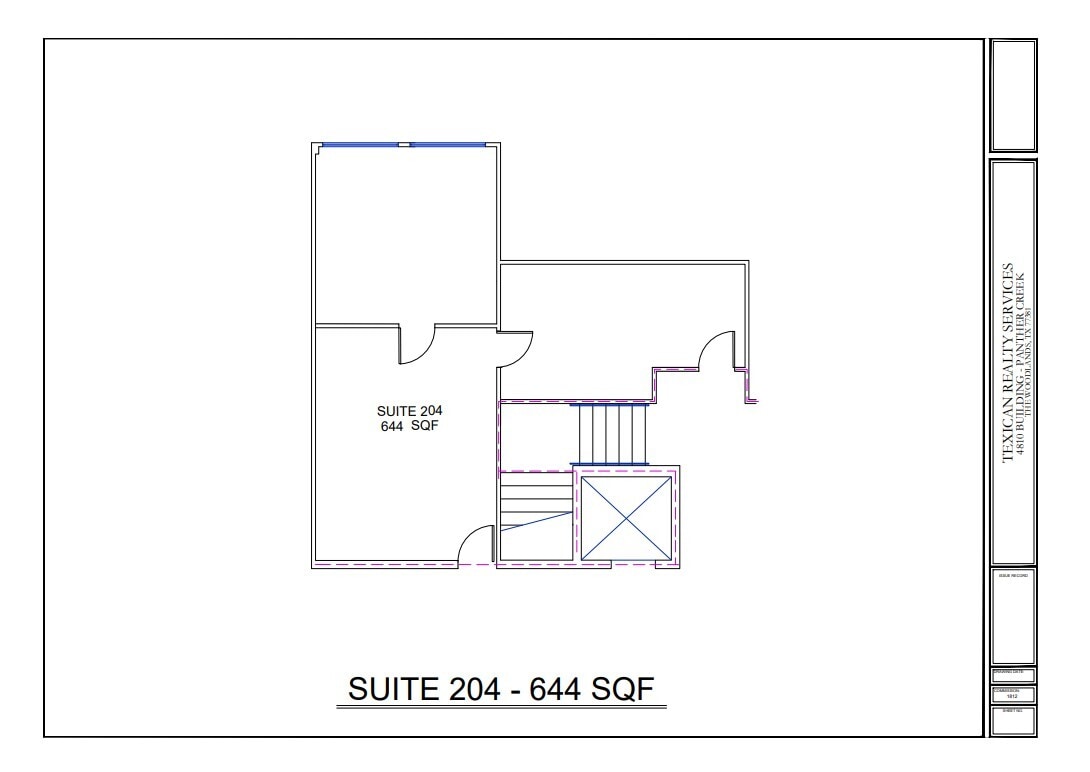4840 W Panther Creek Dr, The Woodlands, TX à louer Plan d’étage– Image 1 sur 1