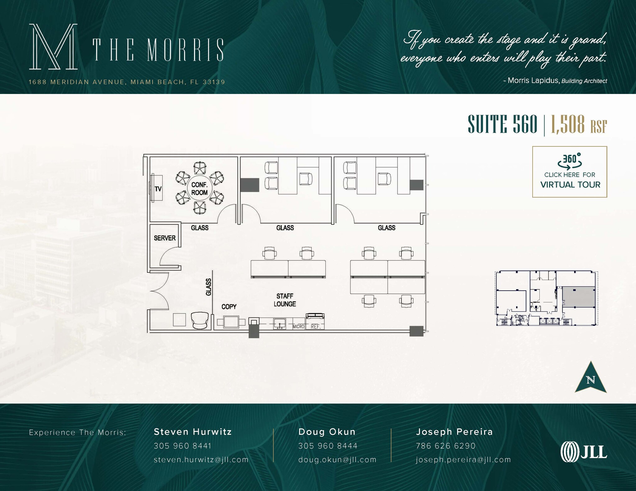 1688 Meridian Ave, Miami Beach, FL à louer Plan d’étage– Image 1 sur 1