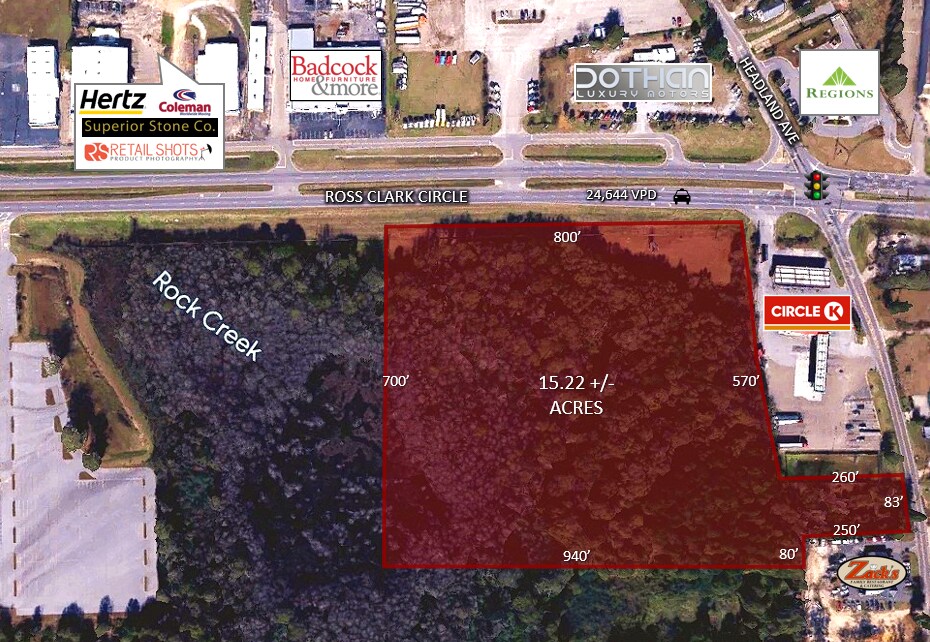 4104 Ross Clark Cir, Dothan, AL à vendre Photo de l’immeuble– Image 1 sur 5