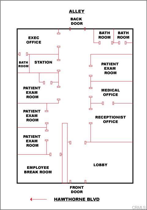 16705 Hawthorne Blvd, Lawndale, CA à louer Plan d’étage– Image 1 sur 21