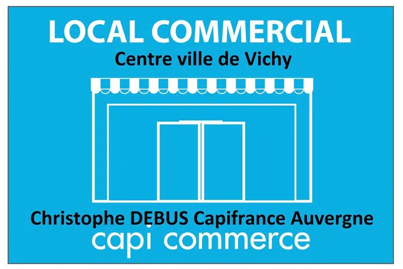 Local commercial dans Vichy à vendre Photo de l’immeuble– Image 1 sur 2