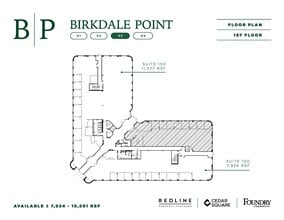 8900 NorthPointe Executive Park Dr, Huntersville, NC à louer Plan d’étage– Image 1 sur 1