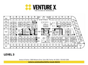 3060 Williams Dr, Fairfax, VA à louer Plan d’étage– Image 1 sur 8