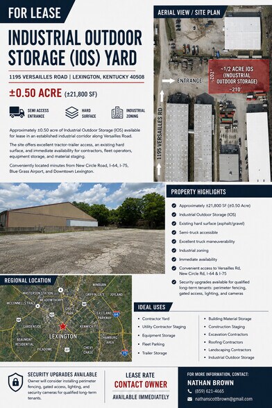 1195 Versailles Rd, Lexington, KY à louer - Autre – Image 3 sur 4