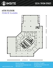 525 N Tryon St, Charlotte, NC à louer Plan de site– Image 1 sur 1