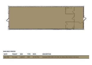 2301 W Division St, Saint Cloud, MN à louer Plan d’étage– Image 1 sur 7