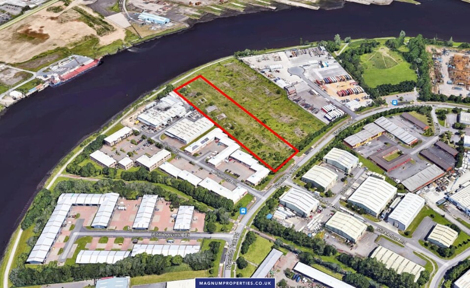 Riverside Park Rd, Middlesbrough à vendre - Aérien – Image 1 sur 2