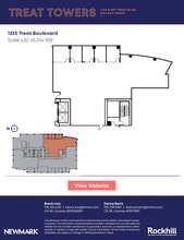 1255 Treat Blvd, Walnut Creek, CA à louer Plan d’étage– Image 1 sur 1