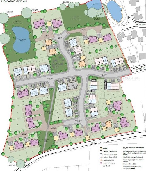 Barkley St, Baschurch à vendre - Plan de site – Image 2 sur 2