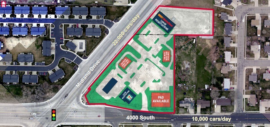 4000 S Midland Dr, Roy, UT à louer - Photo de l’immeuble – Image 1 sur 1