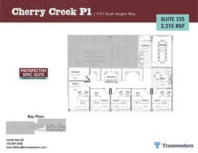 3131 S vaughn Way, Aurora, CO à louer Plan d’étage– Image 1 sur 2