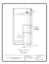 3815 N US Hwy 1, Cocoa, FL à louer Plan d’étage– Image 1 sur 6