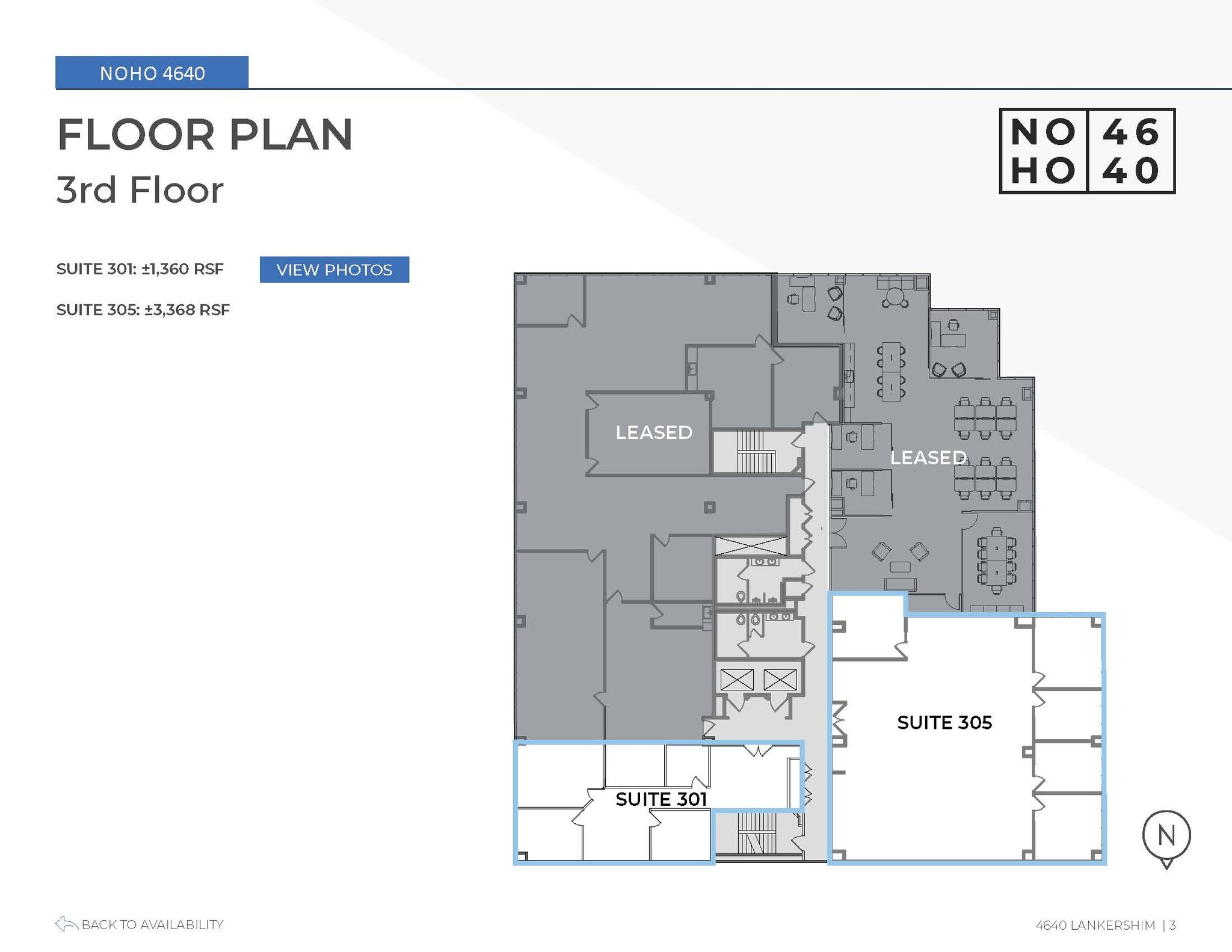 4640 Lankershim Blvd, North Hollywood, CA à louer Plan d’étage– Image 1 sur 1