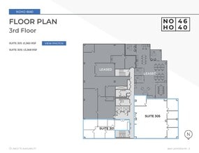 4640 Lankershim Blvd, North Hollywood, CA à louer Plan d’étage– Image 1 sur 1