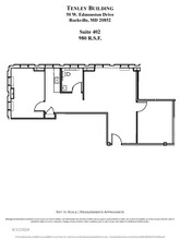 50 W Edmonston Dr, Rockville, MD à louer Plan d’étage– Image 1 sur 1