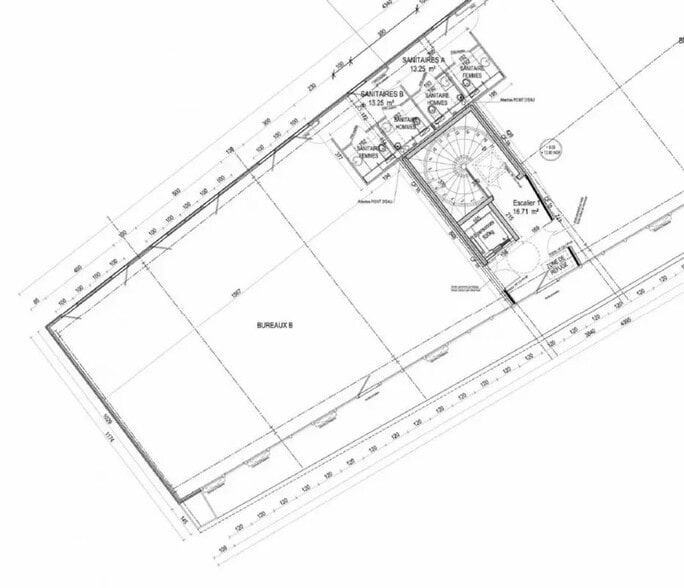 Bureau dans Le Havre à louer - Plan d’étage – Image 2 sur 2