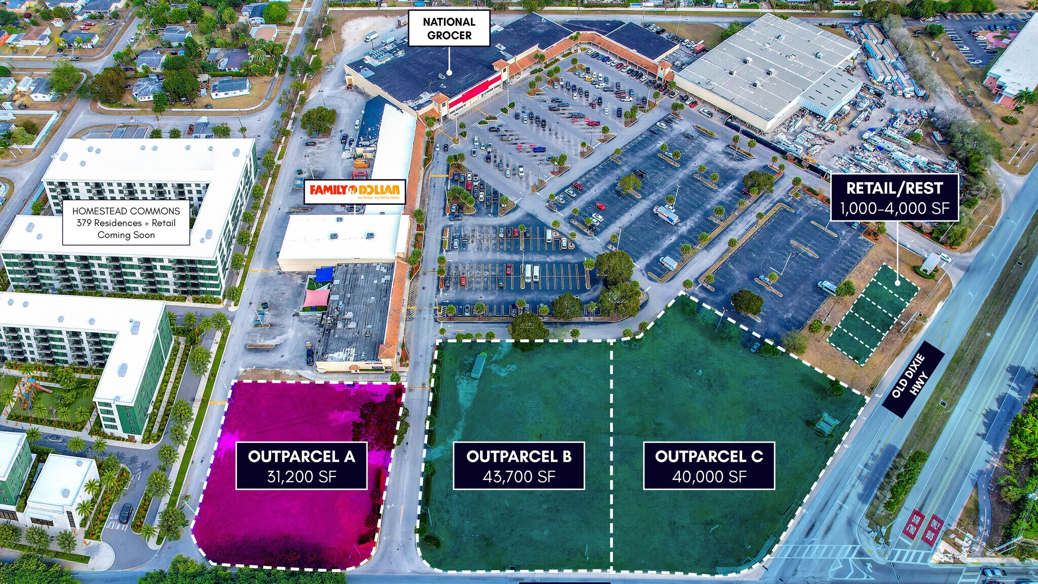 30318 Old Dixie Hwy, Homestead, FL à louer Aérien– Image 1 sur 9