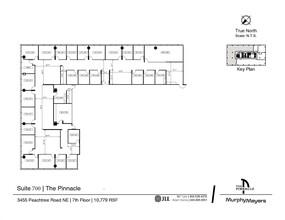 3455 Peachtree Rd NE, Atlanta, GA à louer Plan d’étage– Image 1 sur 1