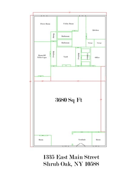 1366 E Main St, Shrub Oak, NY à louer - Plan de site – Image 2 sur 14