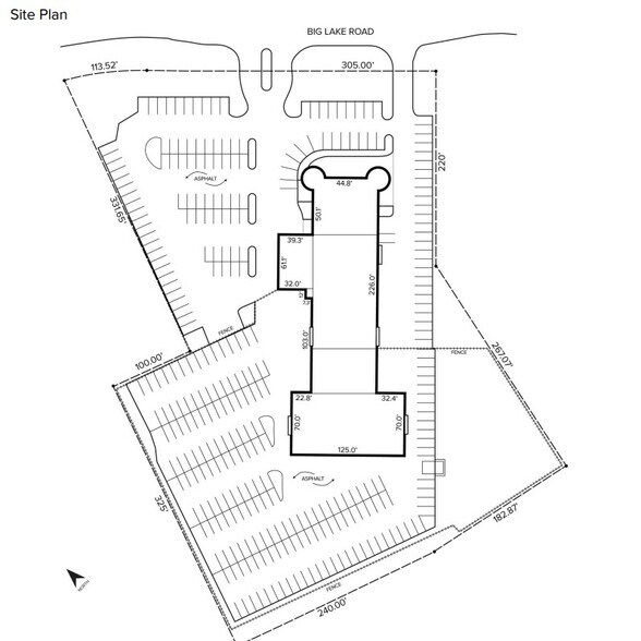8105 Big Lake Rd, Clarkston, MI à louer - Plan de site – Image 1 sur 1