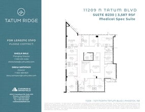 11209 N Tatum Blvd, Phoenix, AZ à louer Plan de site– Image 1 sur 1