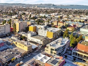 2462 - Bancroft Way, Berkeley, CA - VUE AÉRIENNE  vue de carte