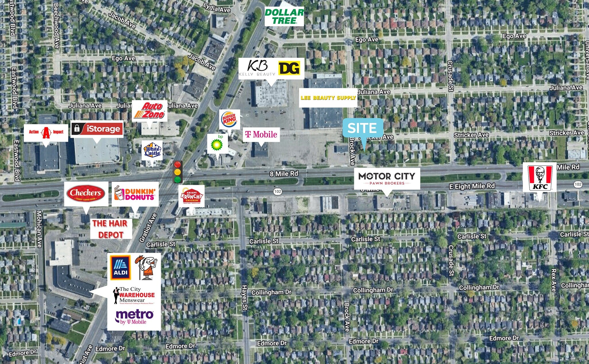 15301 E 8 Mile Rd, Eastpointe, MI à louer Photo intérieure– Image 1 sur 2