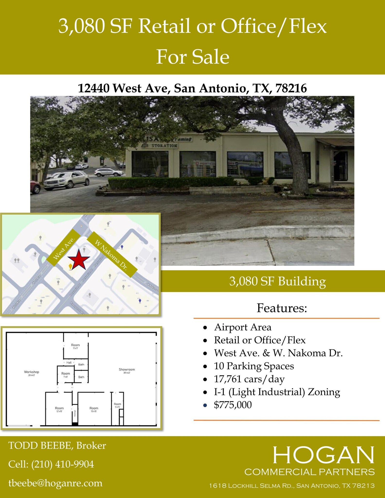 12440 West Ave, San Antonio, TX à vendre Photo principale– Image 1 sur 3