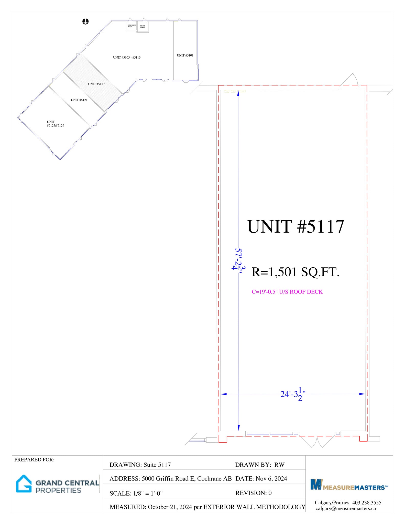 239 Griffin Rd, Cochrane, AB à louer Plan de site– Image 1 sur 1