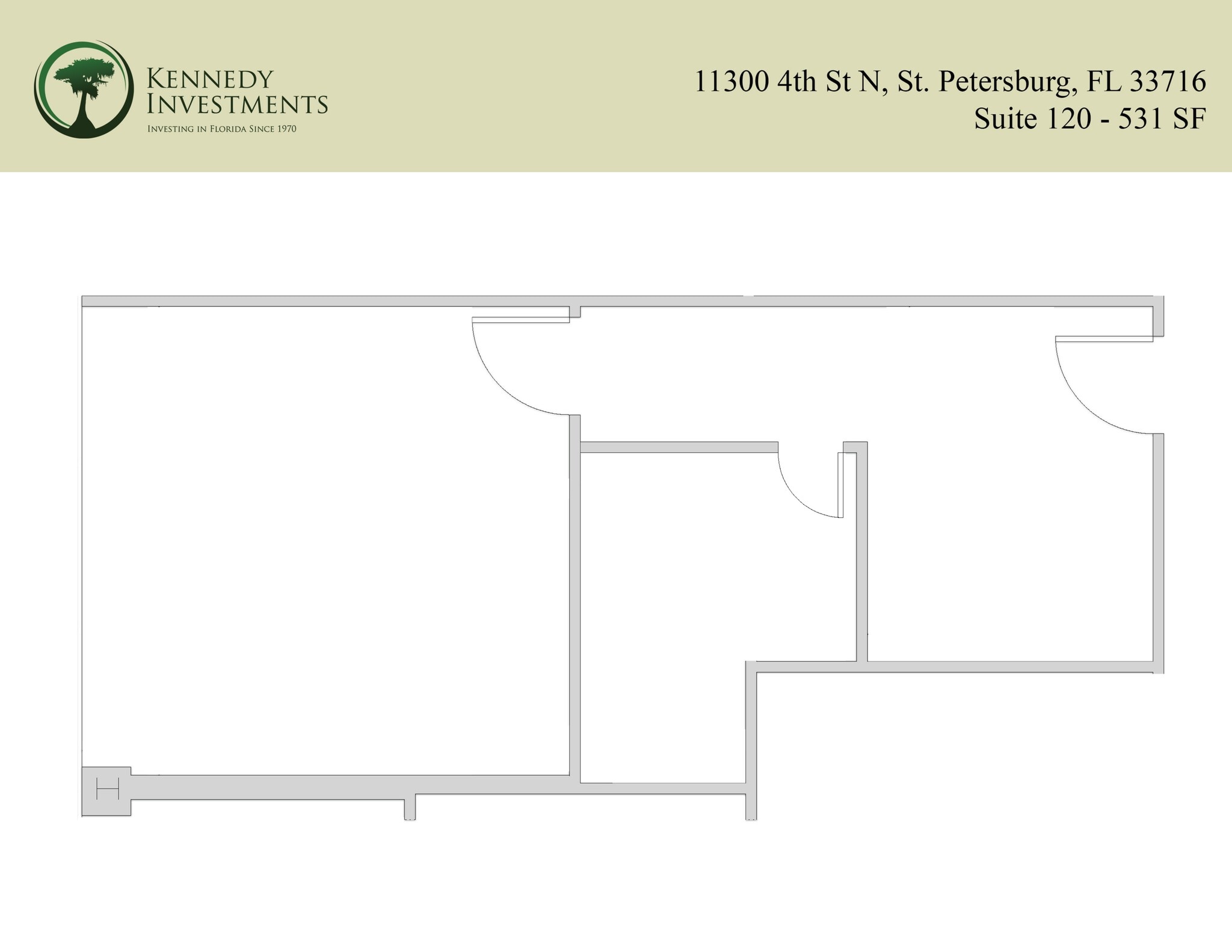 11300 4th St N, Saint Petersburg, FL à louer Plan de site– Image 1 sur 1