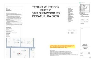 3843 Glenwood Rd, Decatur, GA à louer Plan de site– Image 1 sur 1