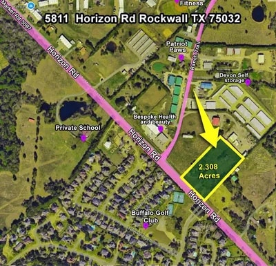 5811 Horizon and 000 Ranch Trail portefeuille de 2 biens à vendre sur LoopNet.fr - Aérien – Image 3 sur 4