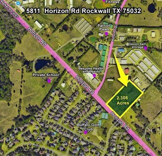 Plus de détails pour 5811 Horizon Rd, Rockwall, TX - Terrain à vendre